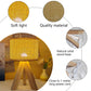 DecoGlow Lamp - Houten Tafellamp met USB Oplader