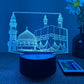 GlowSphere Lamp – 3D Nachtlamp met Afstandsbediening