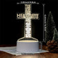 CrossGlow - 3D LED Nachtlamp Acryl met USB