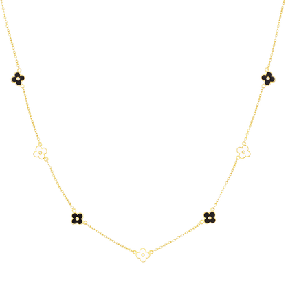 Graceful Floral Pendant Necklace - Lilliane