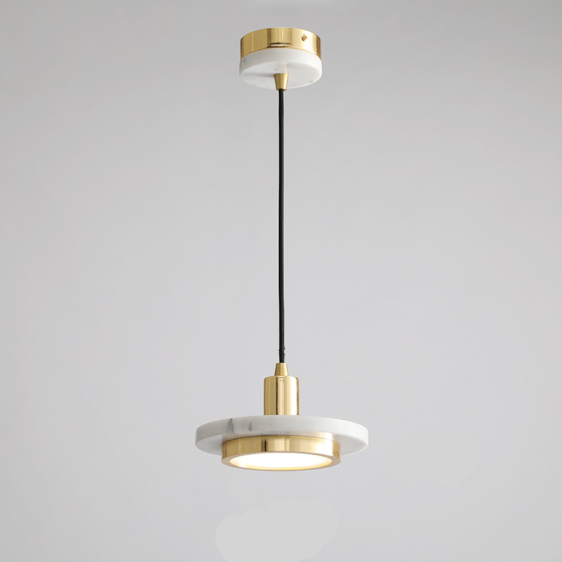 MarbleElegance Plafondlamp - Luxe Modern Marmeren Hanglamp