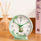 FloraTime Clock - Elegante Bloemenweker met Alarm