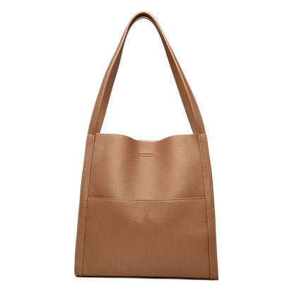 LuxeCarry - Elegante Leren Schoudertas voor Dames