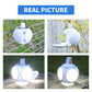 SolarFold Lamp - Draagbare Oplaadbare LED Kamperverlichting
