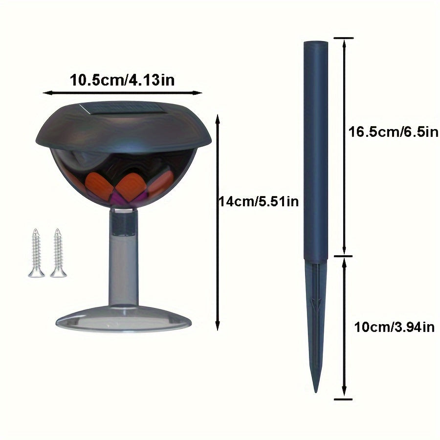 SolarBloom Light – Zonne-energie Tafellamp met Bloemenschijn