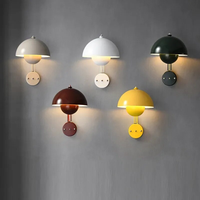 ShroomLite Wandlamp - Creatieve Verlichting voor Modern Interieur