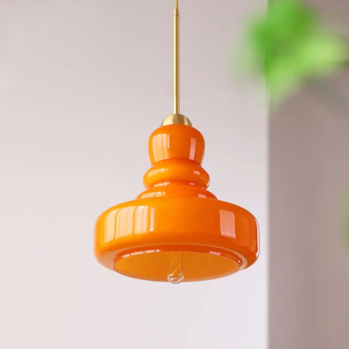VerreCylindre Plafondlamp - Luxe Glazen Hanglamp met Modern Design