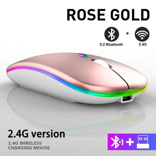 LuxeClick Mouse – Draadloze Oplaadbare Bluetooth Muis