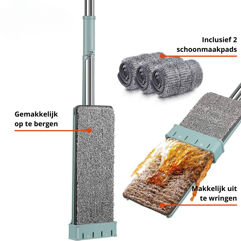 EasyMop – Tijdsbesparende Squeeze Reinigingstool