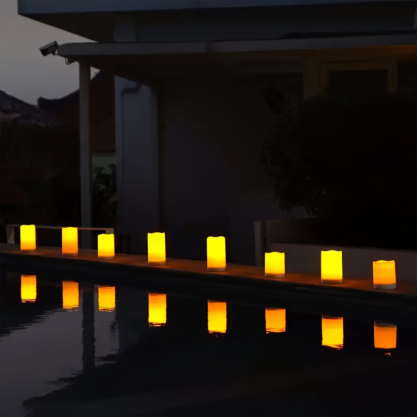 FlameFree - Waterdichte LED Kaarsen Set met Afstandsbedienin