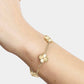 Golden Clover Jewelry Set – Ketting, Armband & Oorbellen