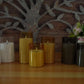 GlowLights – Set van 3 LED Kaarsen met Afstandsbediening