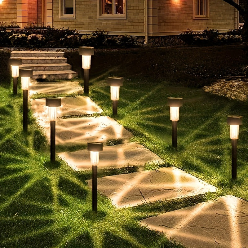 SolarPath Lights – Set van 10 Tuinlampen voor Buiten