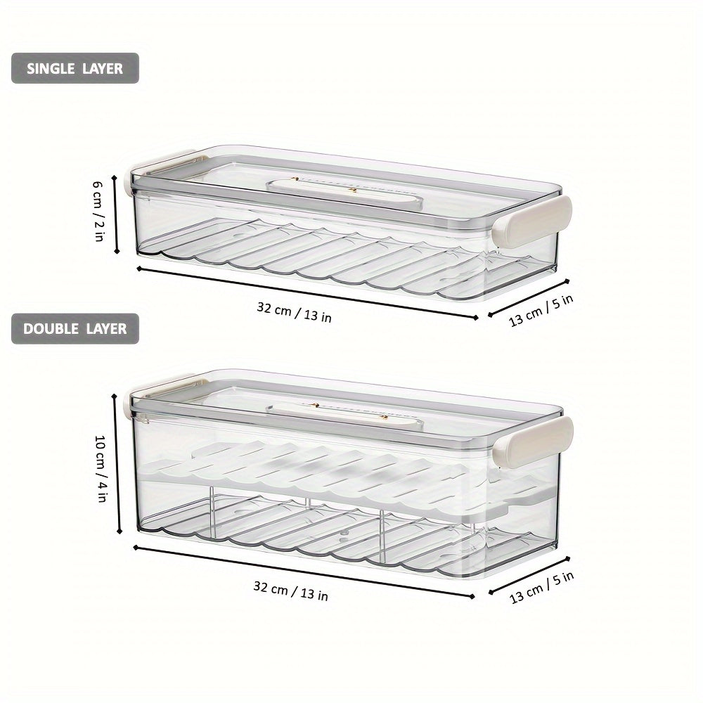 FreshGuard - Elegante Voedselveilige Koelkast Organizer