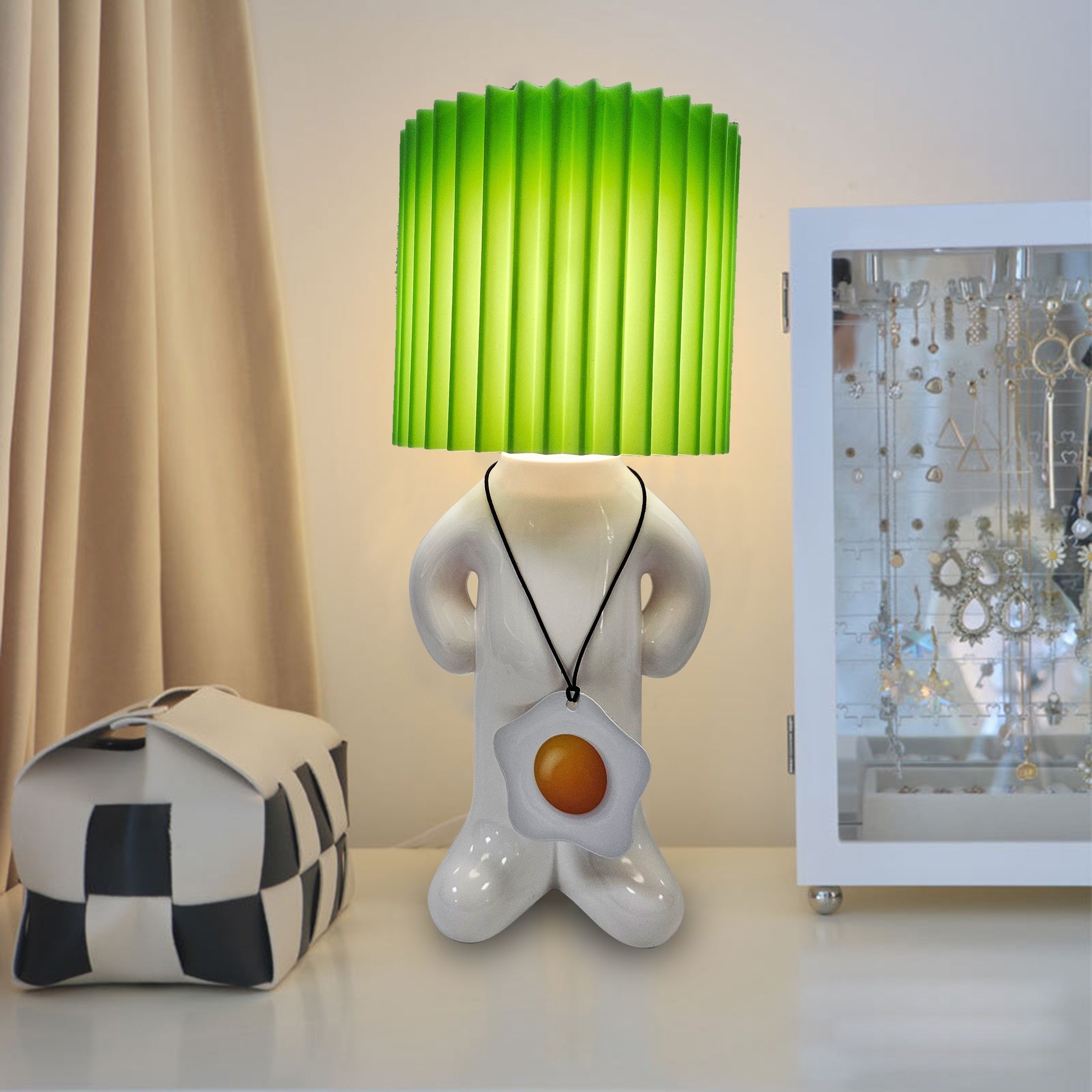 GlowCraft Lamp - Dimbaar Acryl LED met Drukknop