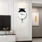 SwingCat Clock - Moderne Kat Wandklok in Cartoonstijl