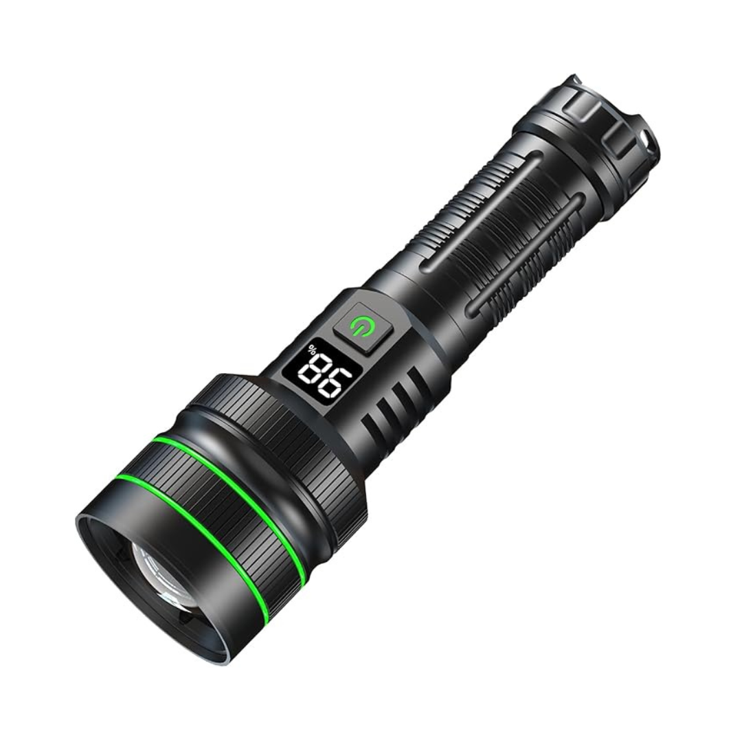 PowerBeam - Krachtige LED Zaklamp met Zoomfunctie