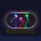 LumiJelly - LED Jellyfish Tafellicht met 3 Kleuren