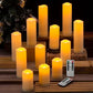 FlameFree - Waterdichte LED Kaarsen Set met Afstandsbedienin