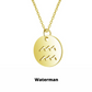 Zodiac Necklace | Duurzaam RVS, Blijft Stralend!