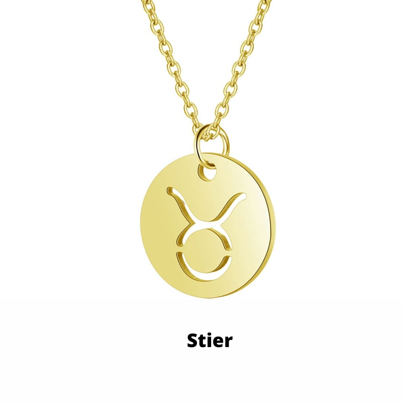 Zodiac Necklace | Duurzaam RVS, Blijft Stralend!