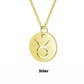 Zodiac Necklace | Duurzaam RVS, Blijft Stralend!