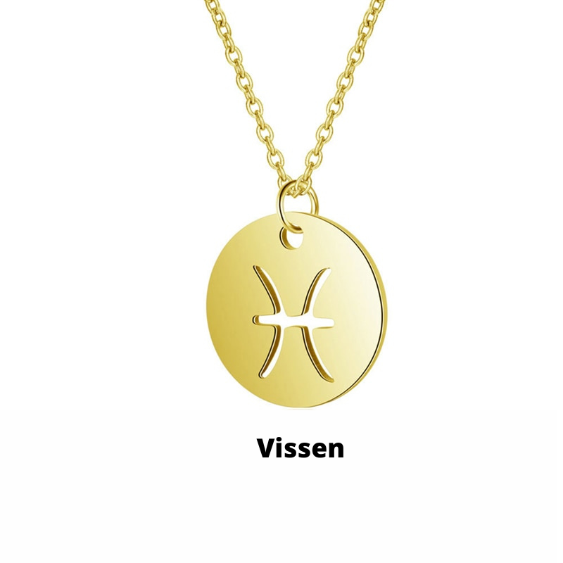 Zodiac Necklace | Duurzaam RVS, Blijft Stralend!