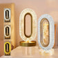 LuxeGlow – Elegante Ovale Kristallen Tafellamp