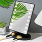 GlowPerfect - Draagbare Make-up Spiegel met 16 LED's