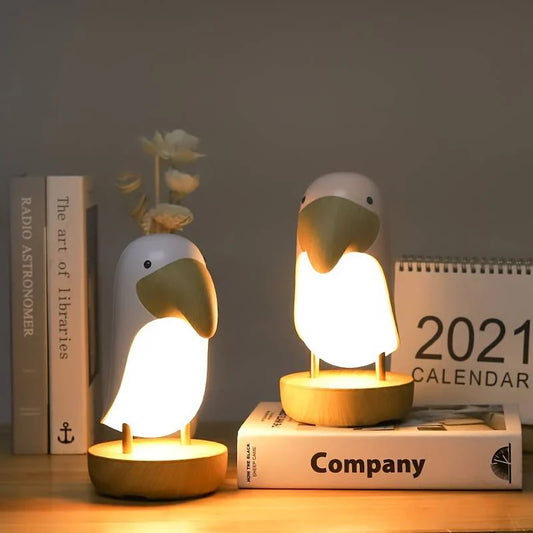 PeckLight - Oplaadbare Nachtlamp in Vogelvorm