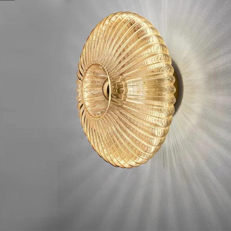 Elegance Glass - Verfijnde Glazen Wandlamp voor Elegante Interieurverlichting