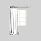 WeaveGlam Curtains - Elegante Transparante Woven Gordijnen voor Moderne Interieurs