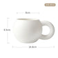 Stella Cup – Luxe Geometrische Porseleinen Beker