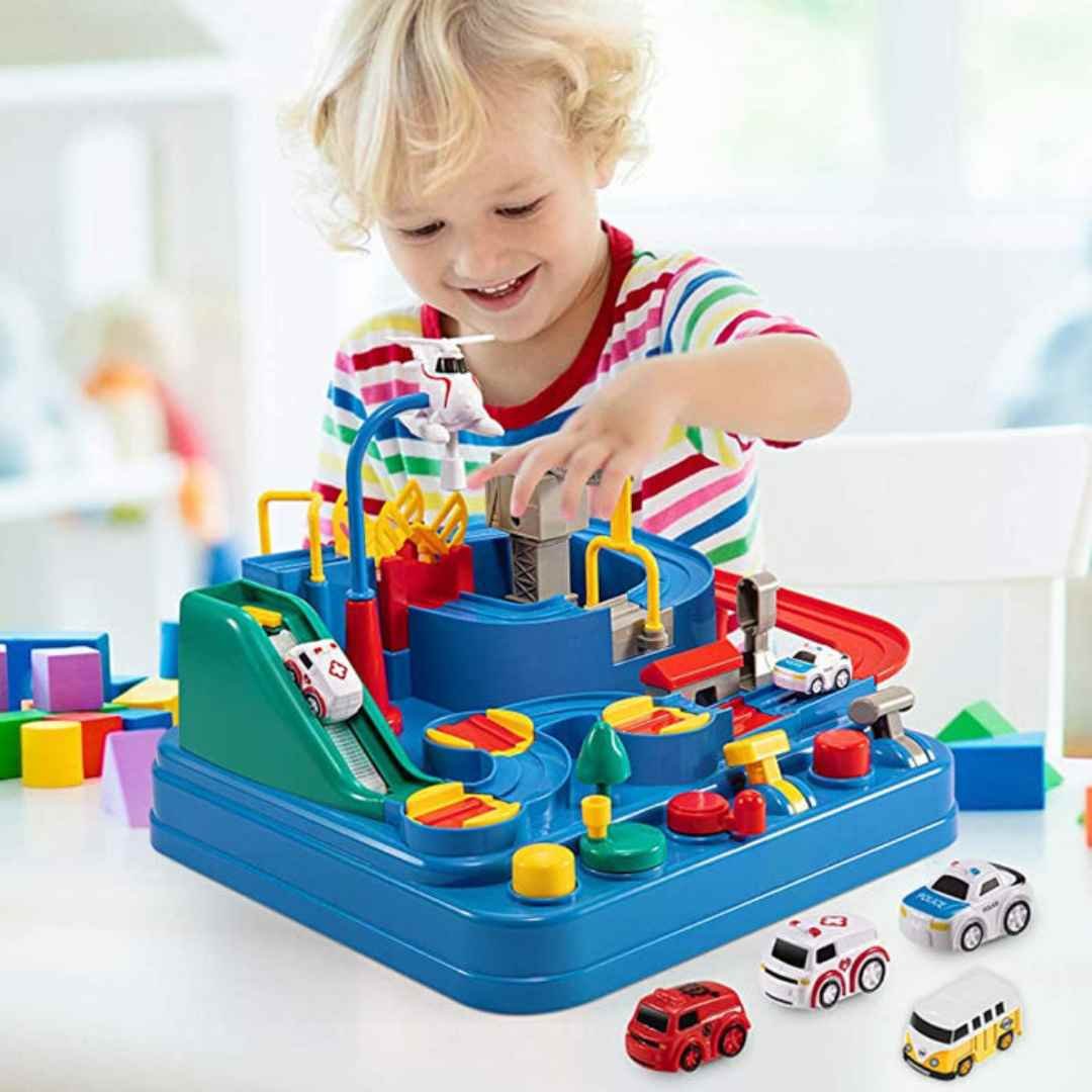 RescueTrack Adventure Set – Educatief Peuterspeelgoed