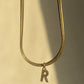 Stijlvolle Gouden Initialen Ketting - Ella
