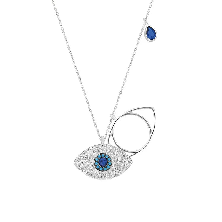 Chic Leyla Ketting met Beschermend Boze Oog