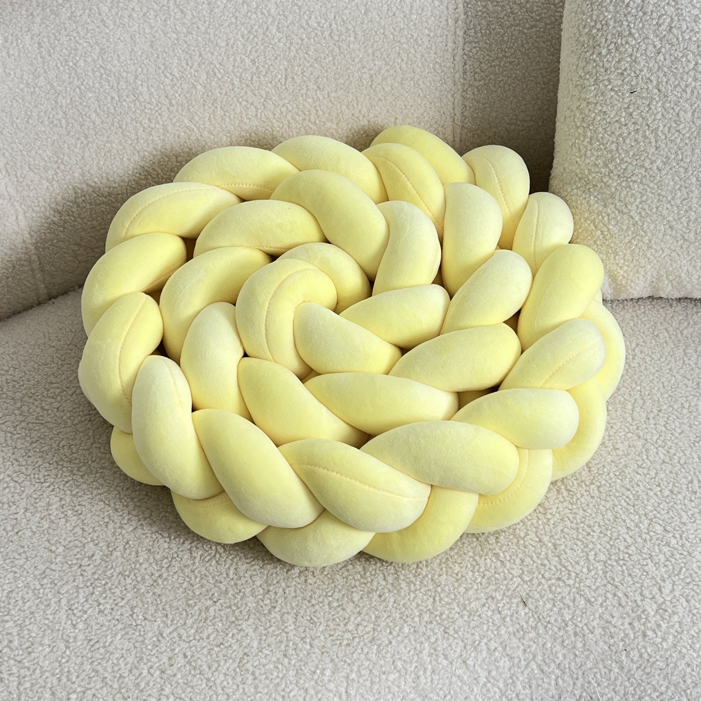 WaveCushion - Modern Wasbaar Vloerkussen met Geometrie