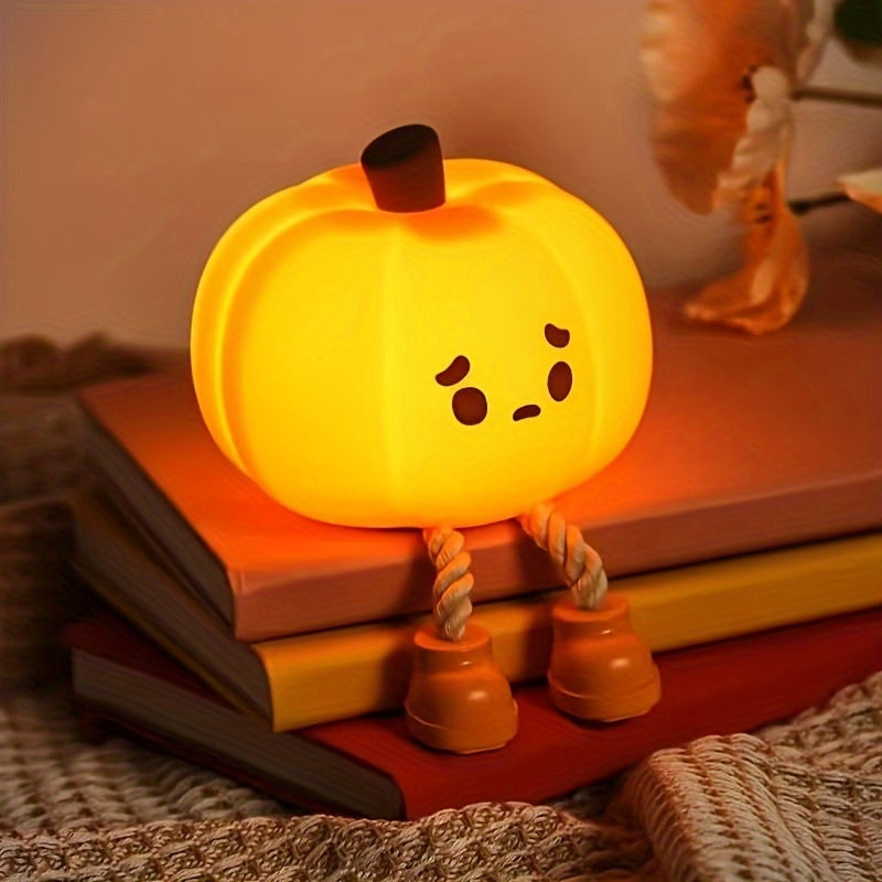 PumpkinGlow Light - USB Oplaadbare LED Nachtlamp