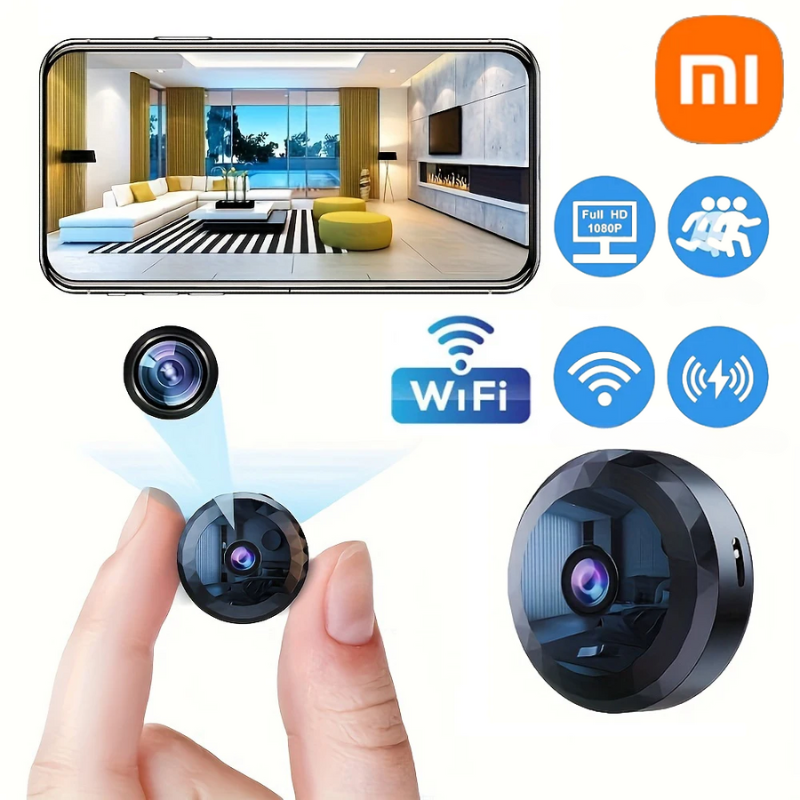 SecurEye Mini HD Camera - Compacte Bewakingsoplossing 1080P