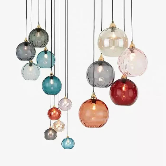 LumiSphere Pendant Light – Elegante Glazen Bolverlichting