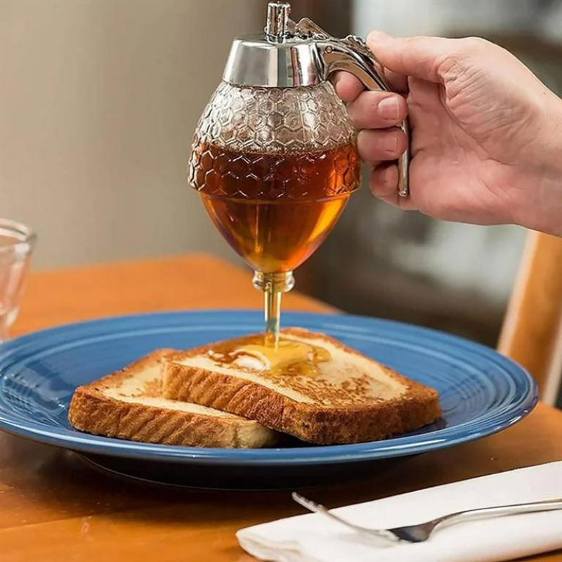 HoneySaver – Elegante en Praktische Honingdispenser