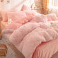 FluffCandy - Luxe Langharig Dekbedovertrek voor Winterse Warmte
