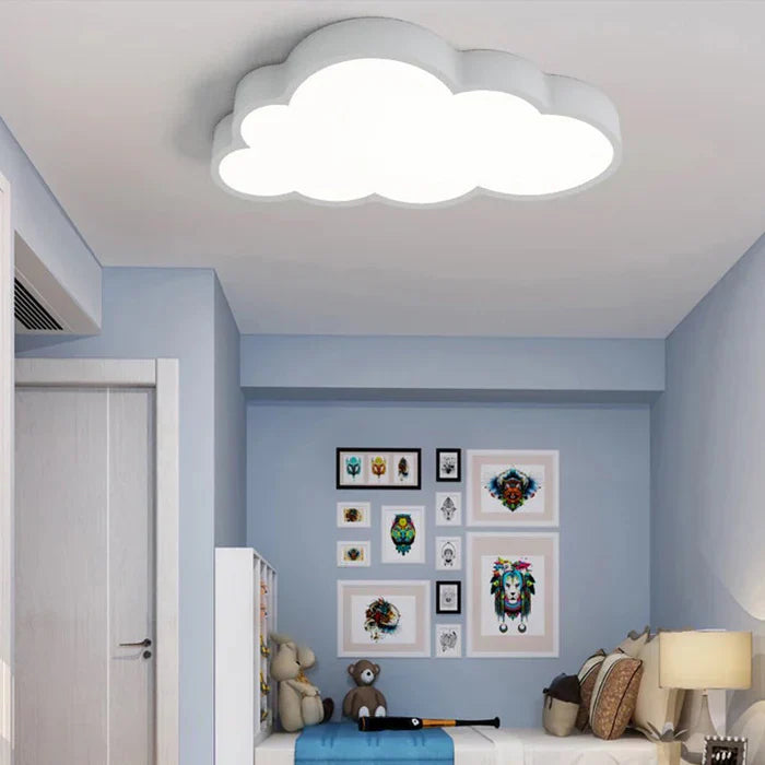 CloudLight Ceiling Lamp - Sfeervolle LED Verlichting voor Kinderkamers