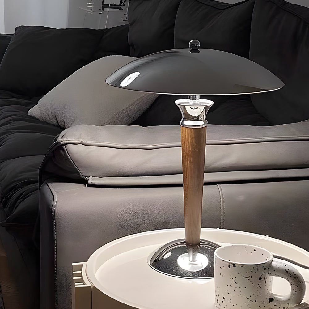 Retro Paquebot Paddenstoel Tafellamp met Dimfunctie