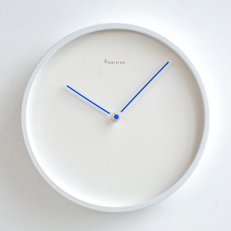 Scandinavische Minimalistische Wandklok - Tijdloze Elegantie