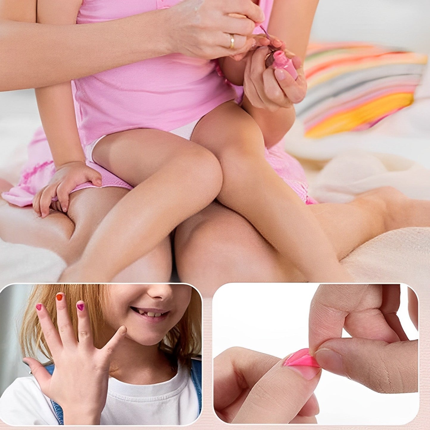 LittleGlam Set - Wasbare Make-up voor Kinderen
