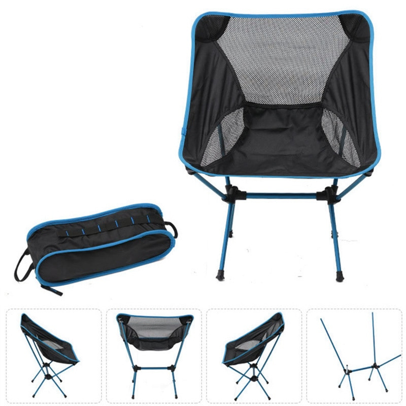 MoonFold Chair - Compacte Opvouwbare Stoel voor Buiten