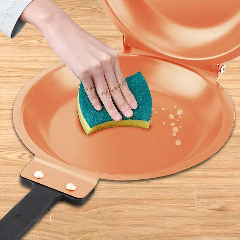 FlipMaster - Dubbelzijdige Pannenkoekenpan met Antiaanbaklaag