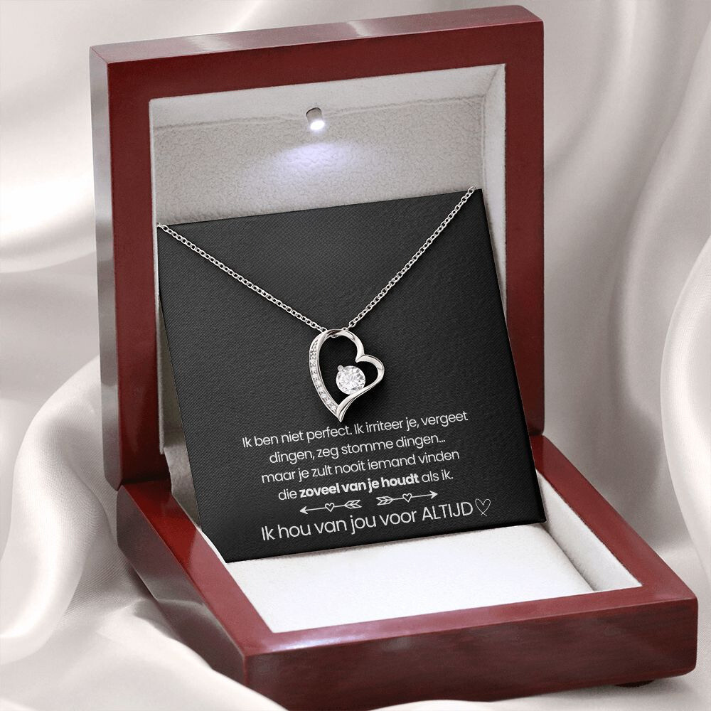HeartRadiance Necklace – Romantische Hart Ketting voor Haar