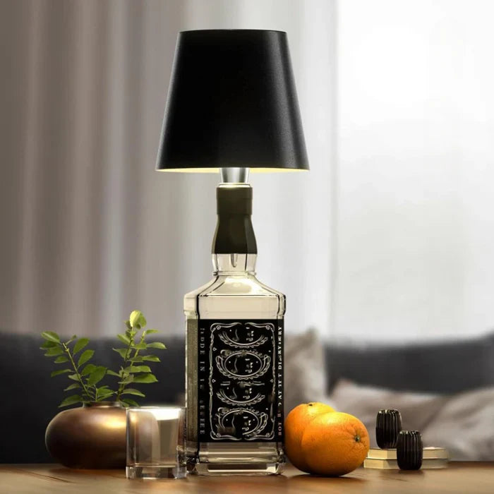 GlowBottle – Stijlvolle Draagbare LED Fleslamp